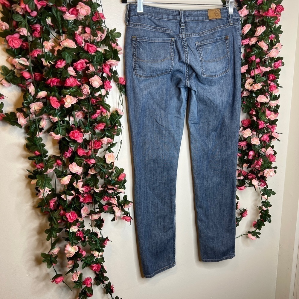 Bullhead Light Wash Blue Hermosa Denim Super Skinny Jeans 7 Casual Stretch - Picture 3 of 10